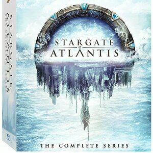 Stargate Atlatis The Complete Series Blu-Ray ~ 20-Disc Box Set ~ New/Sealed!